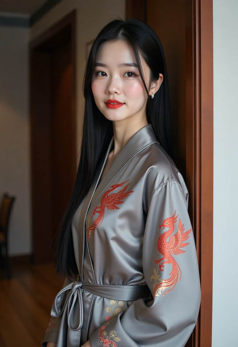 织娘整理素缎剧照